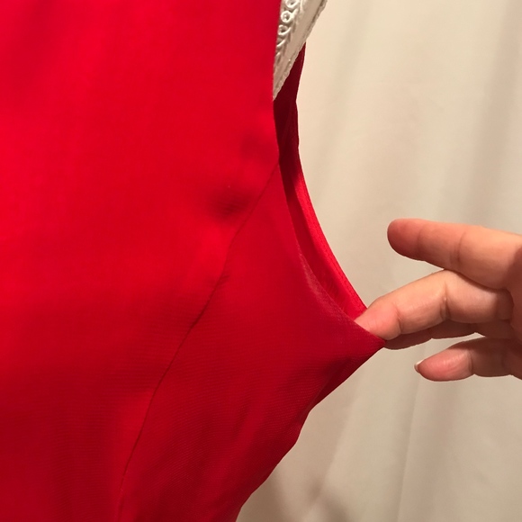 Mevisto red dress.  size 10 - Picture 5 of 7